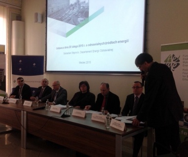 Debata o OZE 30.03.2015 r. w Urzędzie Marszałkowskim Województwa Śląskiego