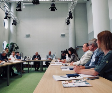 Spotkania tematyczne dot. energii przedstawicieli regionów Domu Polski Południowej w Brukseli na Śląsku, 12.07.2018