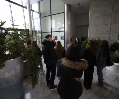 Wizyta studentów z Uniwersytetu Ekonomicznego w Katowicach