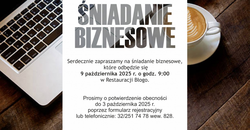 Zaproszenie na śniadanie biznesowe 