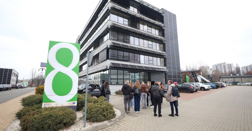 Wizyta studentów z Uniwersytetu Ekonomicznego w Katowicach